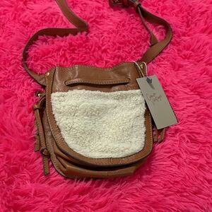 Crown Vintage Brown and Cream Mini Bag